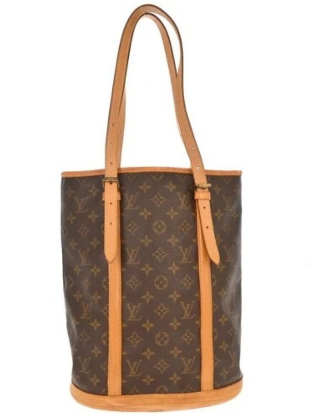 BUYIT03 LOUIS VUITTON MONOGRAM BUCKET GM TOTE BAG M42236 FL1014 YQ07777 - Picture 2 of 16